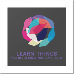 Learn Things Posters and Art